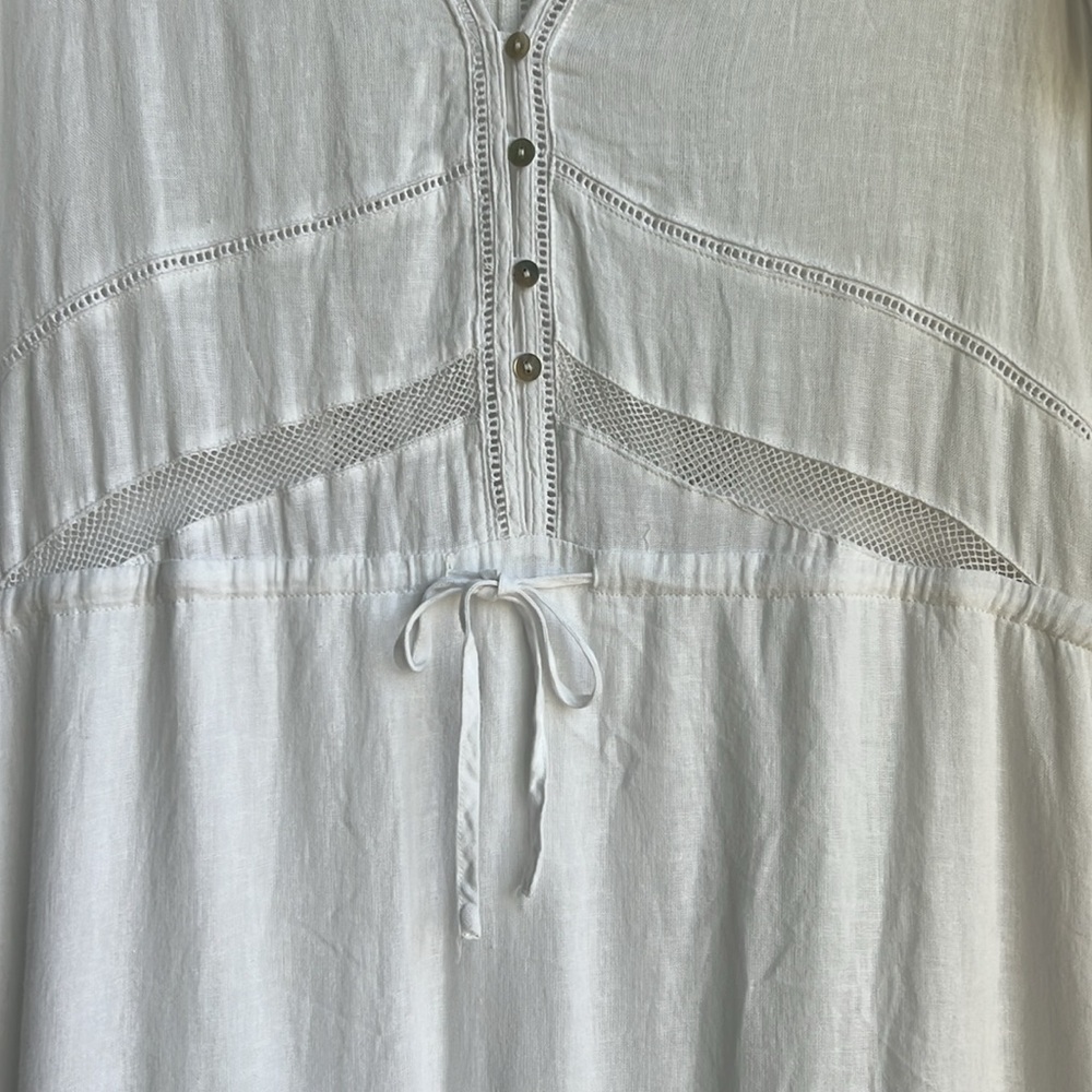 Rails  Kiki Midi Dress in White Lace Detail - Picture 9 of 16